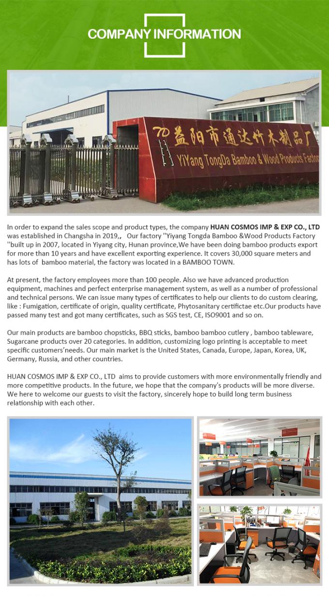 Tensoge Ronde eetstokjes Panda takeaway Voedselverpakking Ramen Sushi Restaurant Bamboestikjes 13