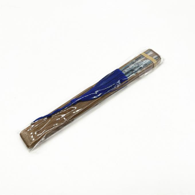 13 inch op maat gemaakt logo Clack opvouwbare handventilator Grote opvouwbare bamboe handventilator Blanco klapperende sublimatieventilator voor bruiloft en dansen 7