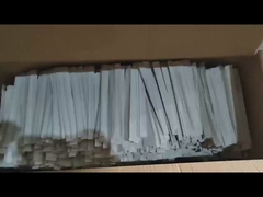 koffie roermachine met een volledig papieren verpakking