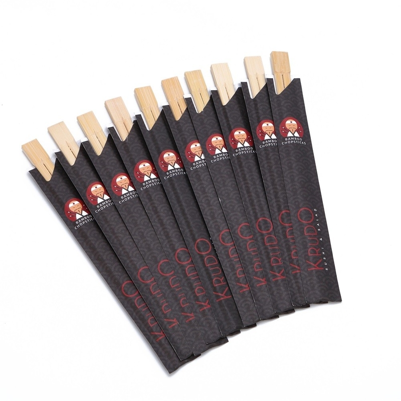 Traditional Japanese Chopsticks Bamboo Logo Disposable Bamboo Chopsticks Bamboo Sushi Chopsticks for Food