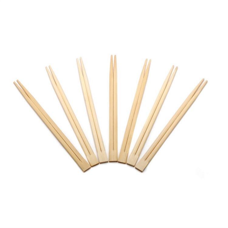 Custom Printed Disposable Bamboo Chopsticks Made from 100% Natural Moso Bamboo with High Temperature Sterilization