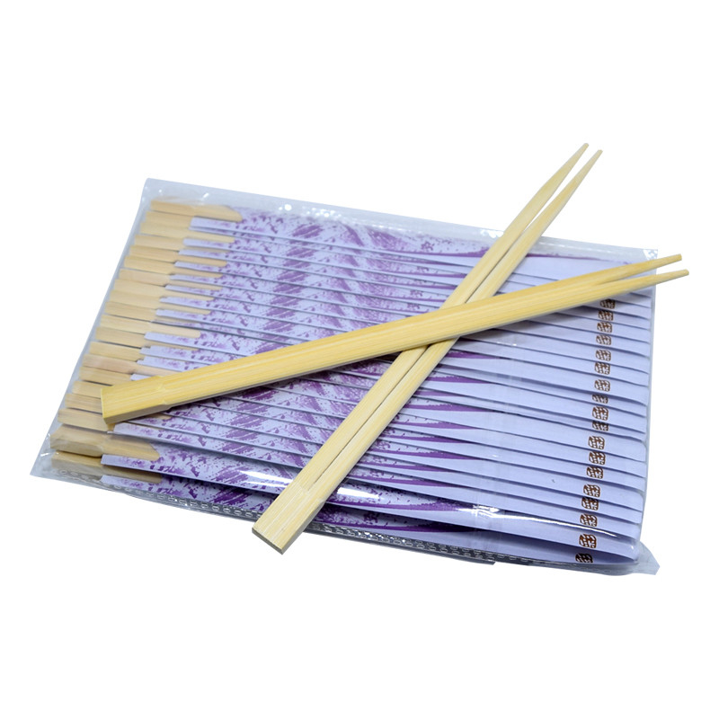 2019 popular paper cover chopsticks custom bamboo disposable bamboo chopsticks with logo